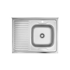 Кухонная мойка Kroner Dekor 6080R 0,6 мм 60*80*18 см  - фото