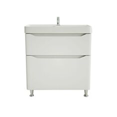 Тумба Respect-M Parla ТН-2 80 с умывальником 80*38 см белая - фото