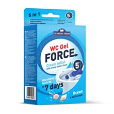 Диски для унітазів гелеві General Fresh Океан 36 мл - фото
