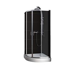 Душова кабіна Aquaform Nigra R-90 100-40063 з піддоном BR333 - фото