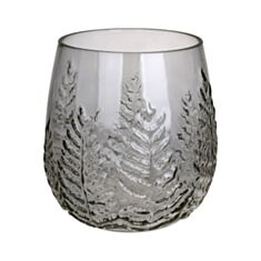 Ваза Bona Di Leaf 591-450 19 см серая - фото