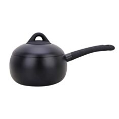 Ківш з кришкою Pepper Чорна перлина PR-2201 16 см 1,8 л - фото