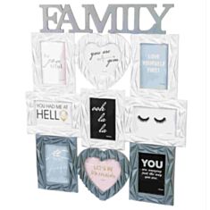 Фотоколаж "Family" 9 фото 154I 66*55 см - фото