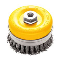 Щітка торцева NovoTools NTWB7514STS плетена сталь з кільцем 75 мм - фото