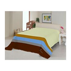 Плед хлопковый Le Vele Royal beige 220*240 бежевый - фото