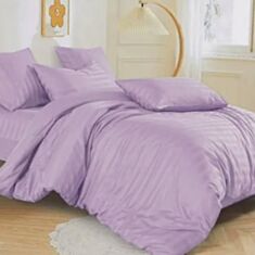 Комплект постільної білизни Laplandia Фуксія 03522 полікотон 150*220 см - фото