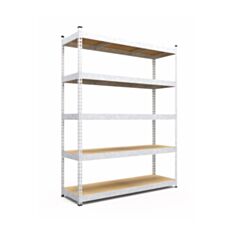 Стелаж Меткас Титан 5 полиць  2160*1600*600 мм цинк - фото
