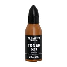 Барвник Element Decor Toner 521 кориця 20 мл - фото