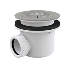 Сифон для піддона Alcaplast А48 з нержавіючою решіткою - фото