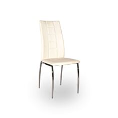 Стілець обідній металевий H-880 білий - фото