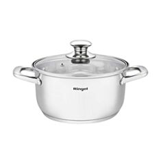 Каструля з кришкою Ringel Grey line RG-2022-22 22 см 4,2 л - фото