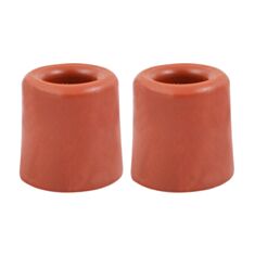 Стопор гумовий Amig 410 23*23 мм шоколадний 2 шт - фото