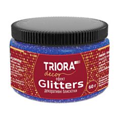 Декоративні блискітки Triora 51 аквамарин 60 г - фото