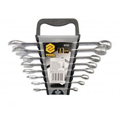 Набір ключів ріжково-накидних Vorel 51721 6-19 мм 8 шт - фото