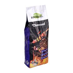 Уголь древесный BioGrill для мяса 3 кг - фото