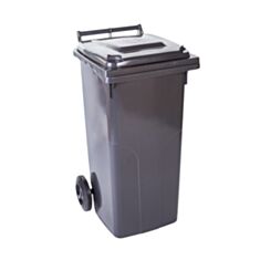 Контейнер для ТБО Алеана 240 л темно-серый - фото