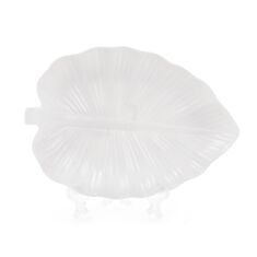 Блюдо порцелянове BonaDi 988-110 у формі листа 20 см - фото