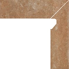 Клінкерна плитка Paradyz Ilario Beige плінтус двоелементний правий 30*8,1 см - фото