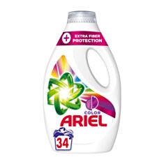 Засіб для прання рідкий ARIEL Color Повний захист тканини 1,7 л - фото