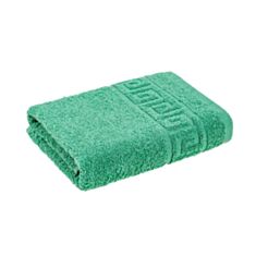 Рушник махровий бордюр 174306 70*140 см смарагдовий - фото