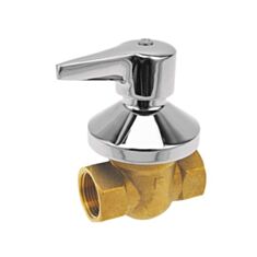 Кран кульовий Ferro KPP1D 3/4" прихований з розеткою - фото