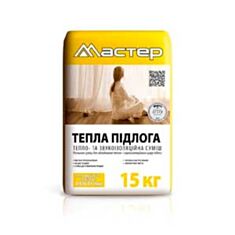 Теплоизоляционная смесь Мастер Теплый пол 15 кг - фото