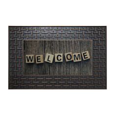 Килимок під двері B'HOM Deco DWA-109 45*70 см бронзовий - фото