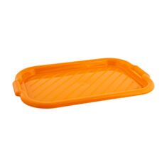 Піднос Алеана прямокутний 45*30 см світло-помаранчевий - фото