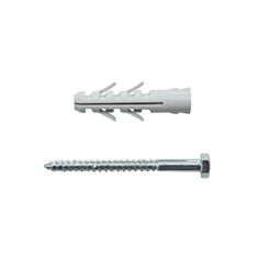 Дюбель розпірний Metalvis 10*50 з шурупом 6*70 мм 6 шт - фото