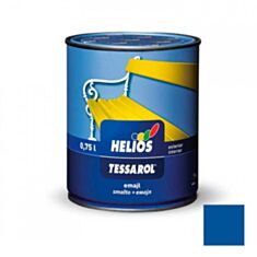 Эмаль алкидная Helios Tessarol синяя 0,75 л - фото