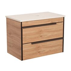 Тумба Aqua Rodos Loft-Neo консольная севилья со столешницей 100 см - фото