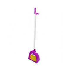 Совок з щіткою Zambak Plastik ZP-128 фіолетовий - фото
