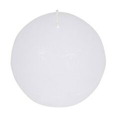 Свеча шар Candy Light Bo08/1-1.1 белая - фото