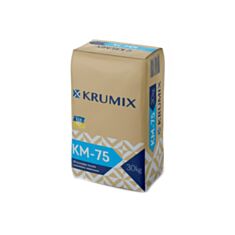 Штукатурка машинна Krumix КМ-75 гіпсова 30 кг - фото