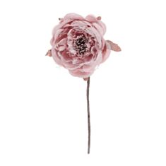 Штучна квітка BonaDi 832-108 Троянда 20 см рожева - фото