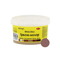 Шпаклівка для дерева Iрком-колор горіх 0,35 кг - фото