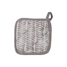 Прихватка Прованс Раф 20*20 см серая - фото