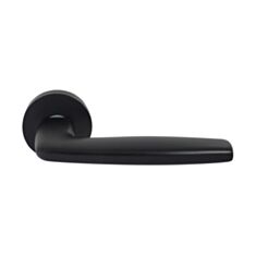Ручка дверная Comit Smart R матовая черная - фото
