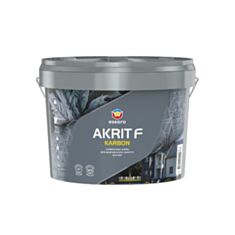 Фасадна фарба силіконова Eskaro Akrit F TR Karbon 2,7 л - фото