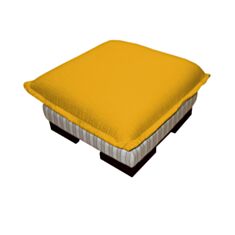 Пуф Делі жовтий - фото