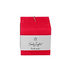 Свічка призма Candy Light S0707/1-3.3 червона - фото