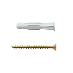 Дюбель Metalvis TPFC 8*51 мм з шурупом 5*60 мм 8 шт - фото