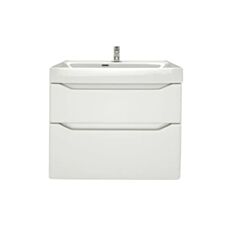 Тумба подвесная Respect-M Parla ТП-2 65 с умывальником 65*38 см белая - фото