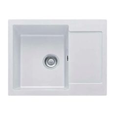 Кухонная мойка Adamant Minimal 01 62*50 см белая - фото