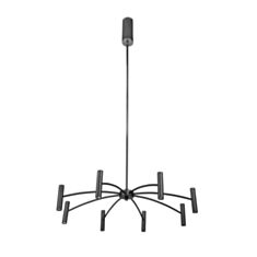 Люстра Laguna 42863-32 32Вт 4000К LED D850 мм чорна - фото