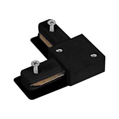 Конектор кутовий Feron LD1101 для однофазного шинопроводу чорний - фото