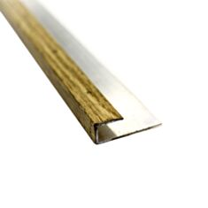 Порог алюминиевый Salag Stratus S13 S13304 30 мм 182 см 04 дуб натуральный - фото