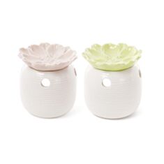 Аромалампа BonaDi 727-131 с декором цветка 2 дизайны 11,5 см - фото