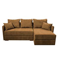 Диван угловой Сафир-2 коричневый - фото