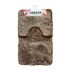 Набор ковриков для ванной и туалета Vezzer VZ0200B бежевый - фото